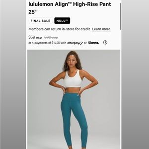 Lululemon Align Leggings